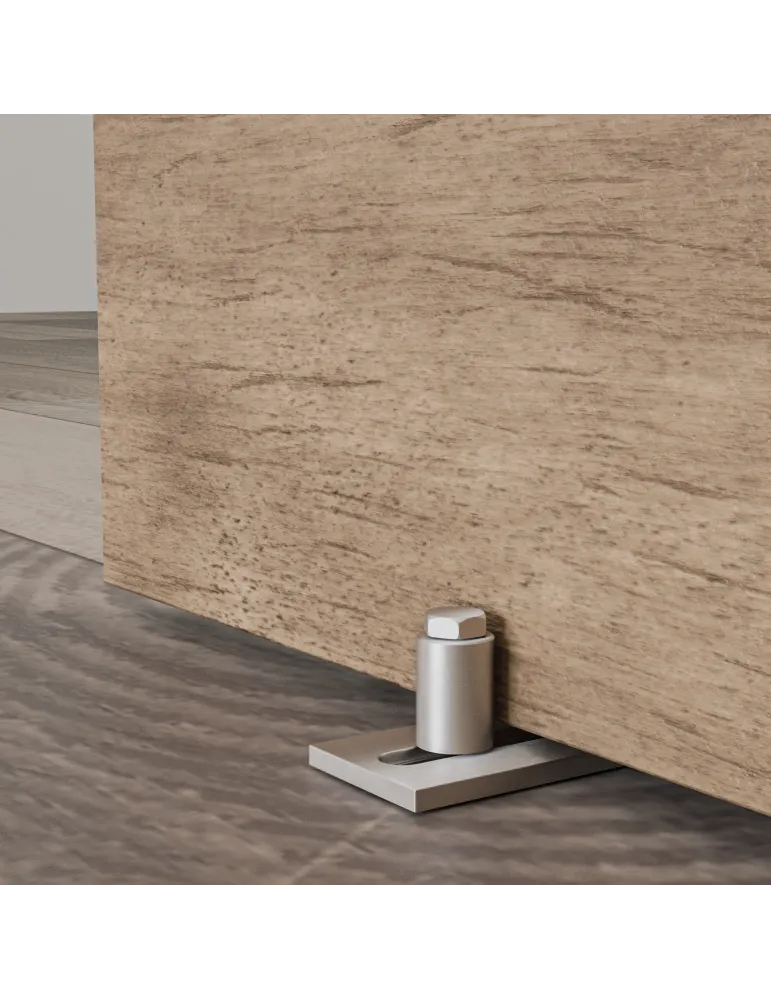 Guía inferior corredera SD022 - 105 x 40 x 40 mm - Acero inoxidable 18/8 - Mate