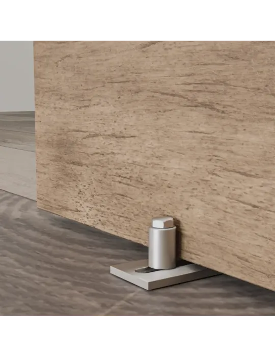 Guía inferior corredera SD022 - 105 x 40 x 40 mm - Acero inoxidable 18/8 - Mate