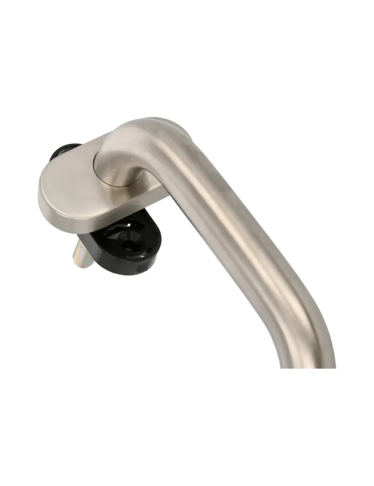 Manilla para ventana 3V - 66 x 31 mm - Acero inoxidable 18/8 - Mate
