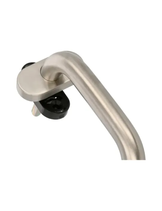 Manilla para ventana 3V - 66 x 31 mm - Acero inoxidable 18/8 - Mate
