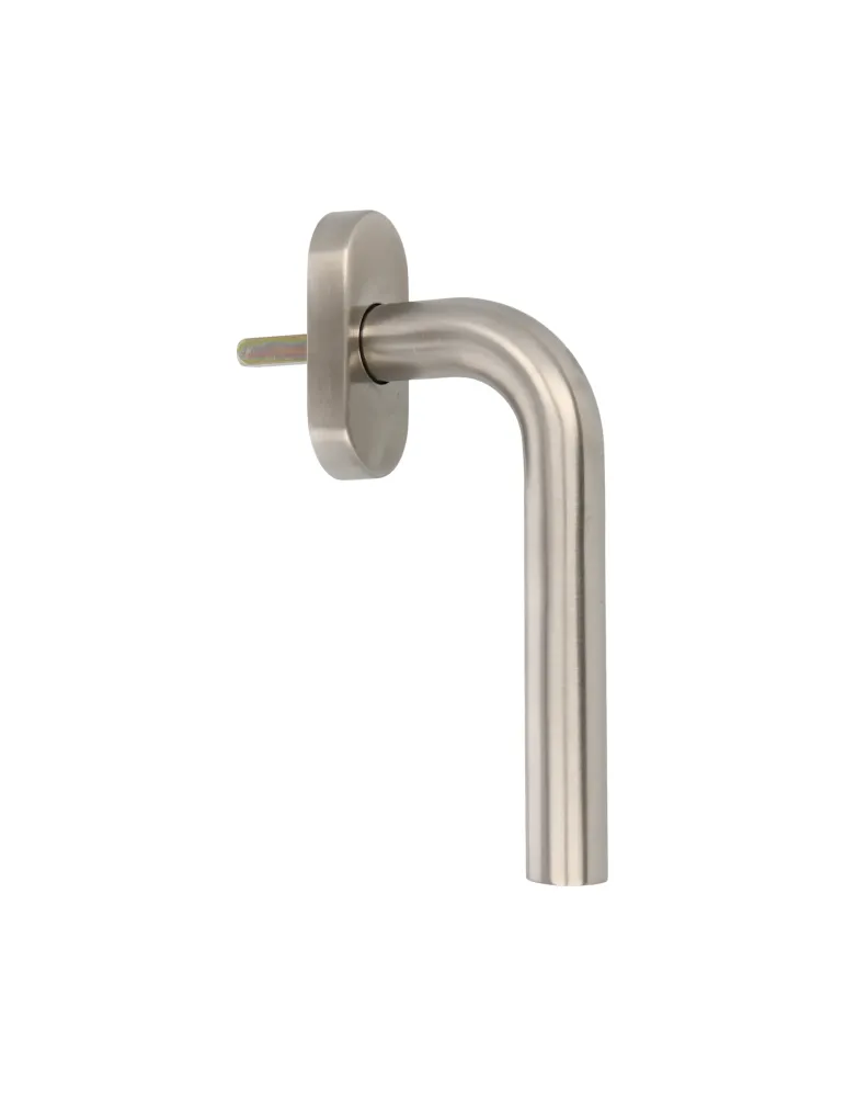 Manilla para ventana 4V - 66 x 31 mm - Acero inoxidable 18/8 - Mate