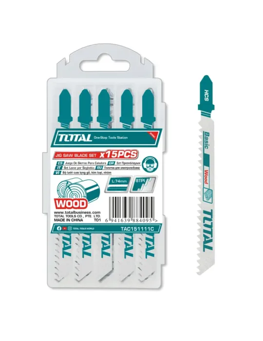 Hojas para sierra caladora TAC151111C - 74 mm