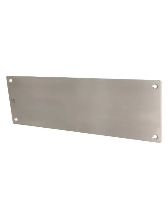 Placa 12 - 300 x 100 mm - Acero inoxidable 18/8 - Mate
