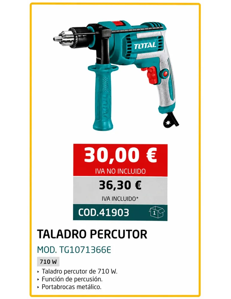 TALADRO PERCUTOR   710 W