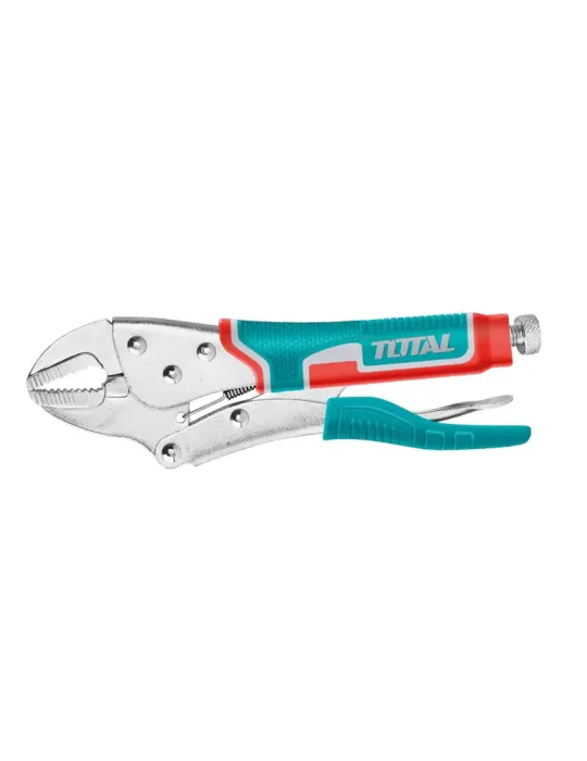 Mordaza grip de boca curva THT191002 - 250 mm - Acero al carbono