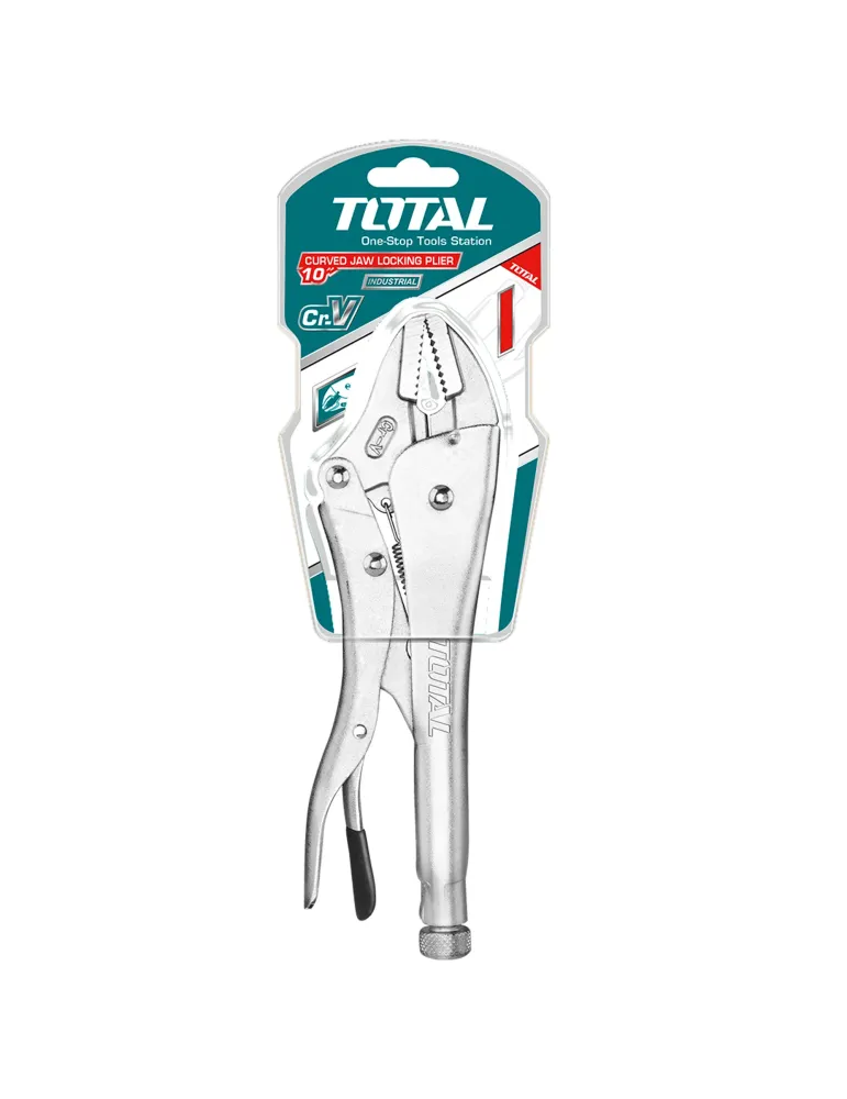 Mordaza grip de boca recta THT191005 - 250 mm - Cromo vanadio (Cr-V)