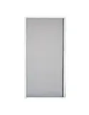 Mosquitera enrollable MPR - 140 x 230 cm - Aluminio / Fibra de vidrio - Blanco/Gris
