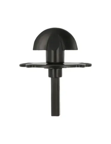 Muletilla 10P - 30 mm - Zamak - Negro