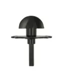 Muletilla 10P - 30 mm - Zamak - Negro