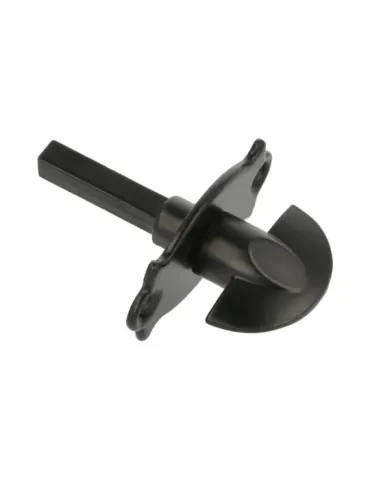 Muletilla 10P - 30 mm - Zamak - Negro 2