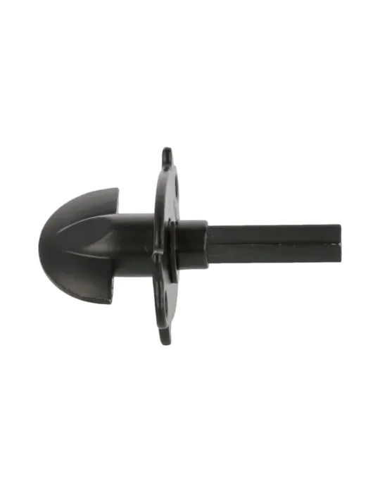 Muletilla 10P - 30 mm - Zamak - Negro