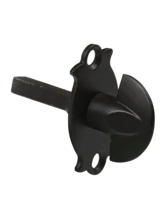 Muletilla 10P - 30 mm - Zamak - Negro