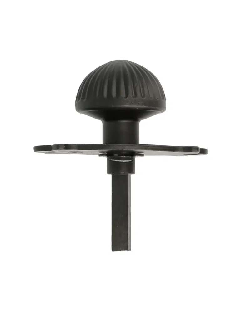 Muletilla 11P - Ø33 mm - Zamak - Negro
