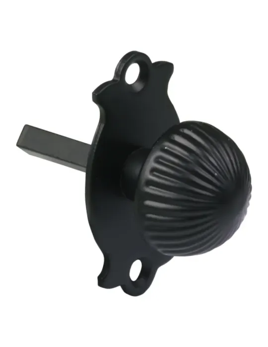 Muletilla 11P - Ø33 mm - Zamak - Negro