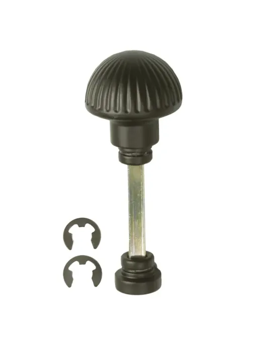 Muletilla 13 - Ø34 mm - Zamak - Negro
