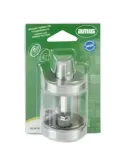 Muletilla 6D - Ø53 mm - Acero inoxidable 18/8 - Mate